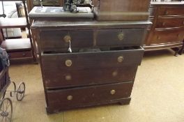 Two over three set of drawers