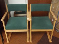 Pair of contemporary chairs