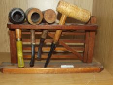 Pipe rack and pipes