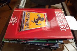 Six hardback motoring books