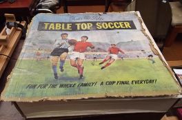 Vintage table top soccer game