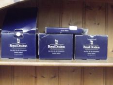 6 Royal Doulton cups and saucers and 2 plates