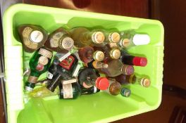 Assorted miniature spirits