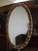 Guilt framed mirror