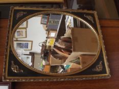 Gilt framed mirror