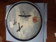 Set of 6 Wedgewood VE day plates