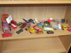 Collection of toy cars to include Dinky