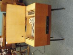 Retro radiogram cabinet with Garrard Autoslim turn