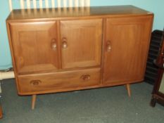 Ercol sideboard in elm, incorporating single right
