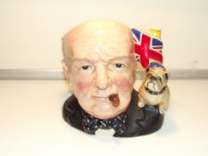Royal Doulton Winston Churchill D 6907 Character J