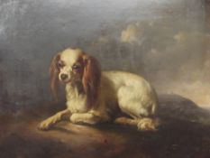 19th century, English School, oil on canvas depict
