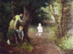 Ferdinand Pacher (German, 1852-1911), reverse pain