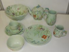 Beswick 870 24 piece tea set. 6 cups, 6 saucers, 6