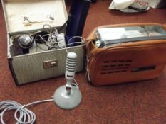 Stella tape recorder with microphone