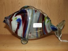 Italian art glass fish