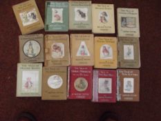 Collection of 15 early Beatrix potter books