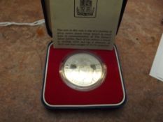 Sterling silver mint coin