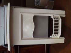 Cast iron fire surround with grate