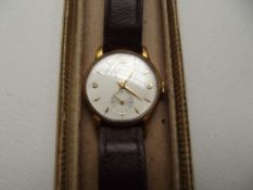Gent's 17 jewel Rodania wristwatch, working