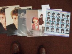 Collection of Beatles LP's