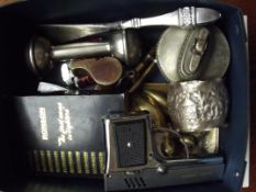 Various novelty cigarette lighters and other colle