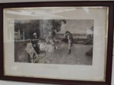 Large Victorian print 