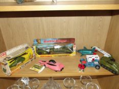 Collection of Dinky and Matchbox vehicles