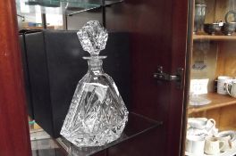 Thomas Webb crystal decanter with box