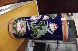 Large ceramic umbrella stand