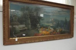 Large framed print
