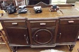 Art Deco oak sideboard