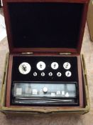 Cased set of weights