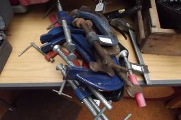 Large collection G clamps