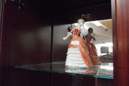 Ceramic figure of a lady