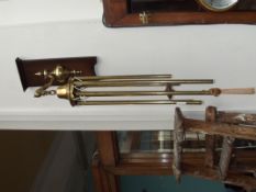 Brass wall chime