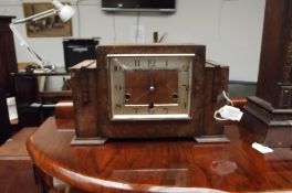 Art Deco mantel clock