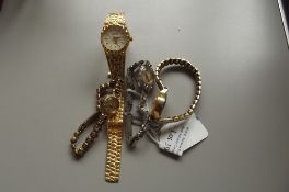 4 lady's cocktail watches