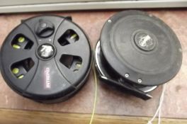 2 fly fishing reels