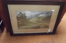 Early framed print