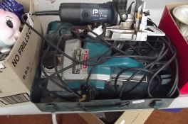 Makita power sander together with further sanders
