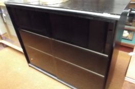 Very good quality heavy sliding glass door storage