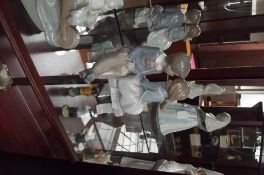 Nao group, boy and girl seated