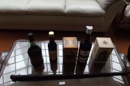 Collection of 5 vintage spirits
