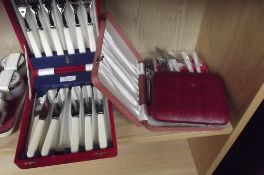 3 cases of flatware