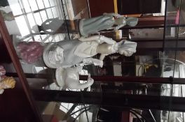 Nao figure of a girl together with a Nao goose