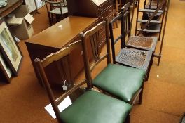 2 bedroom chairs and two others