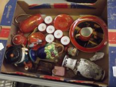 Box of ceramics and others
