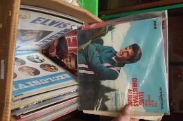 Collection of Elvis LP's records