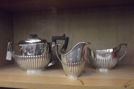 Silver plated 3 piece coffee set