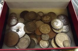 Box of British coins